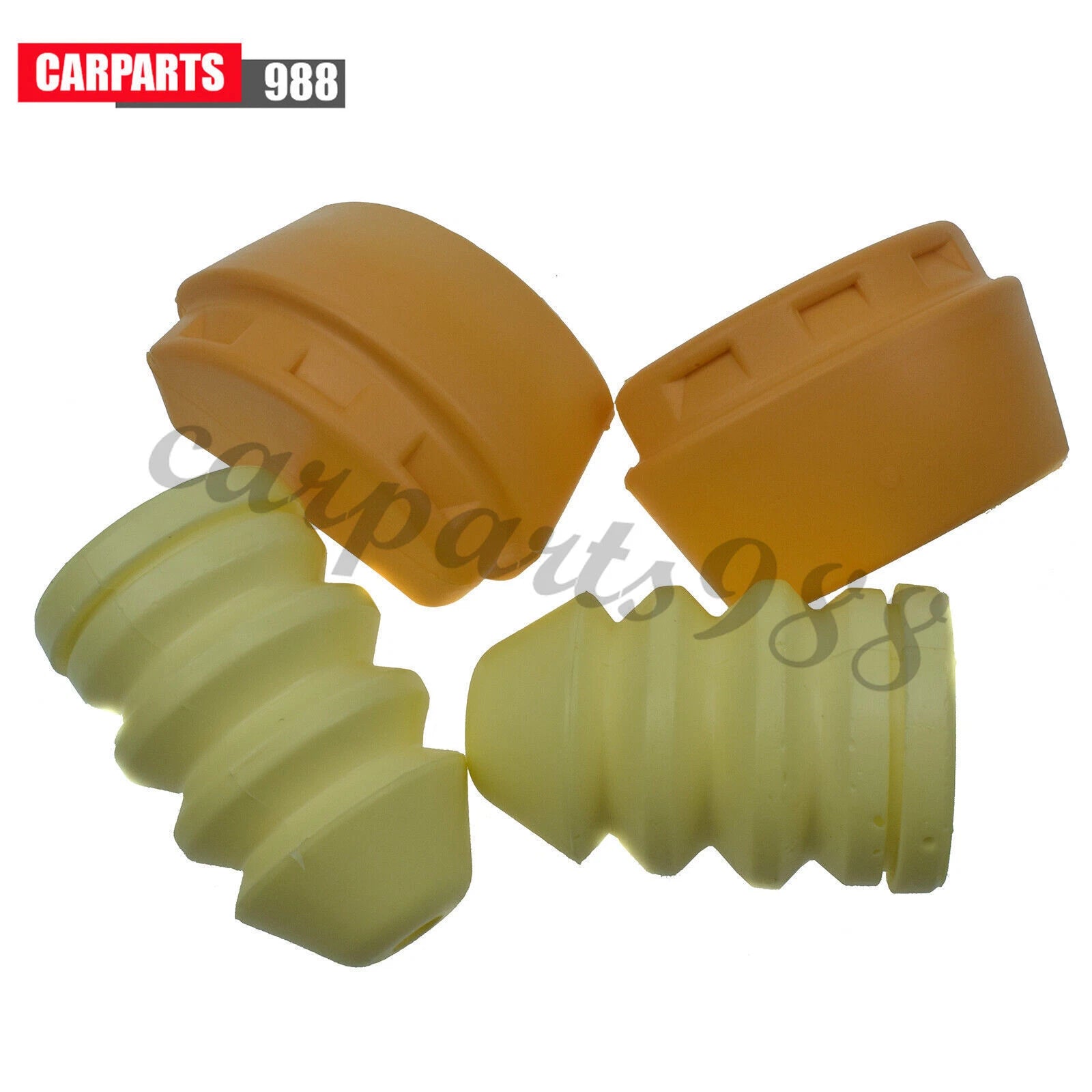 4Pcs Front Rear Jounce Bumper Rubber Kit for 2002-2007 Jeep Liberty 52088705AB 6B93BC-57
