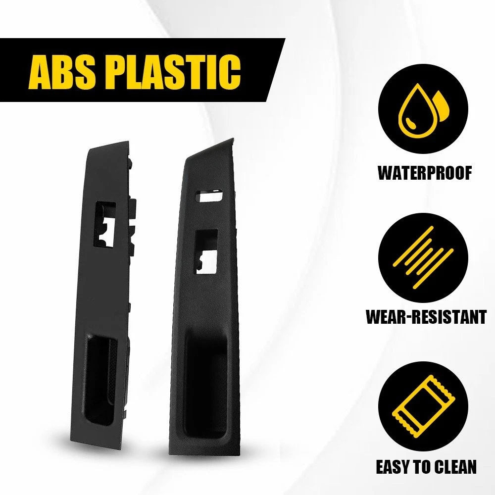 For Toyota Yaris 12-14 Black Window Switch Control Panel Bezel Front Rear RH 2x 6B93BC-57
