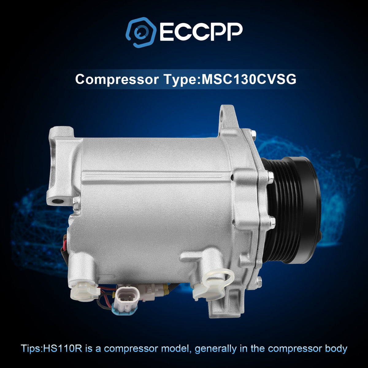 AC Compressor For Cadillac DeVille Seville Oldsmobile Aurora Pontiac Bonneville 6B93BC-57