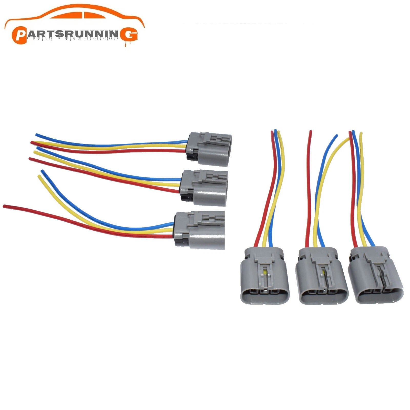 6PCS Ignition Coil Pack Wiring Connector For Nissan 300zx z32 Infiniti CI-IGN300 6B93BC-57
