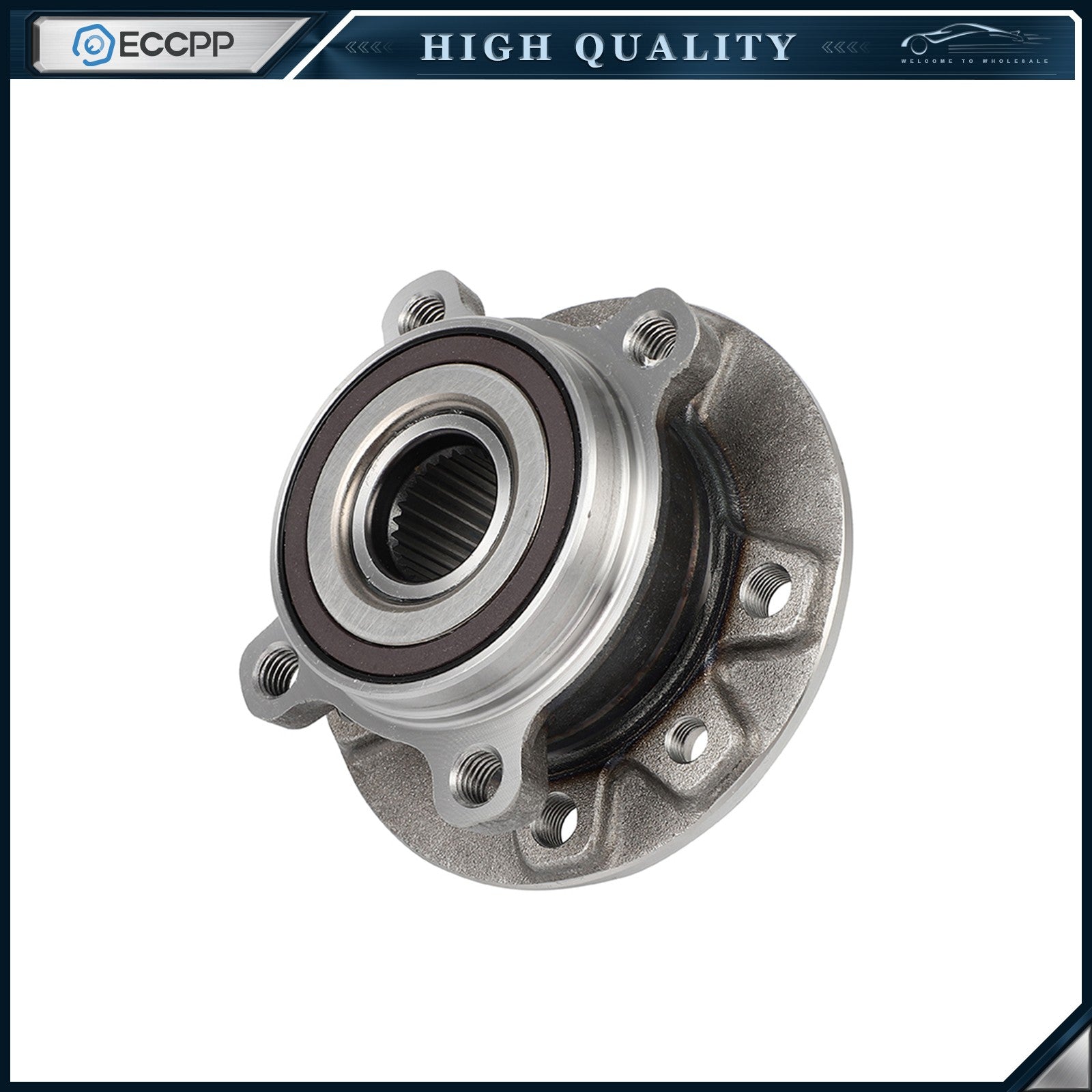 4Pcs Front & Rear Wheel Hub Bearings Assembly For Jeep Compass Renegade AWD Only 6B93BC-57