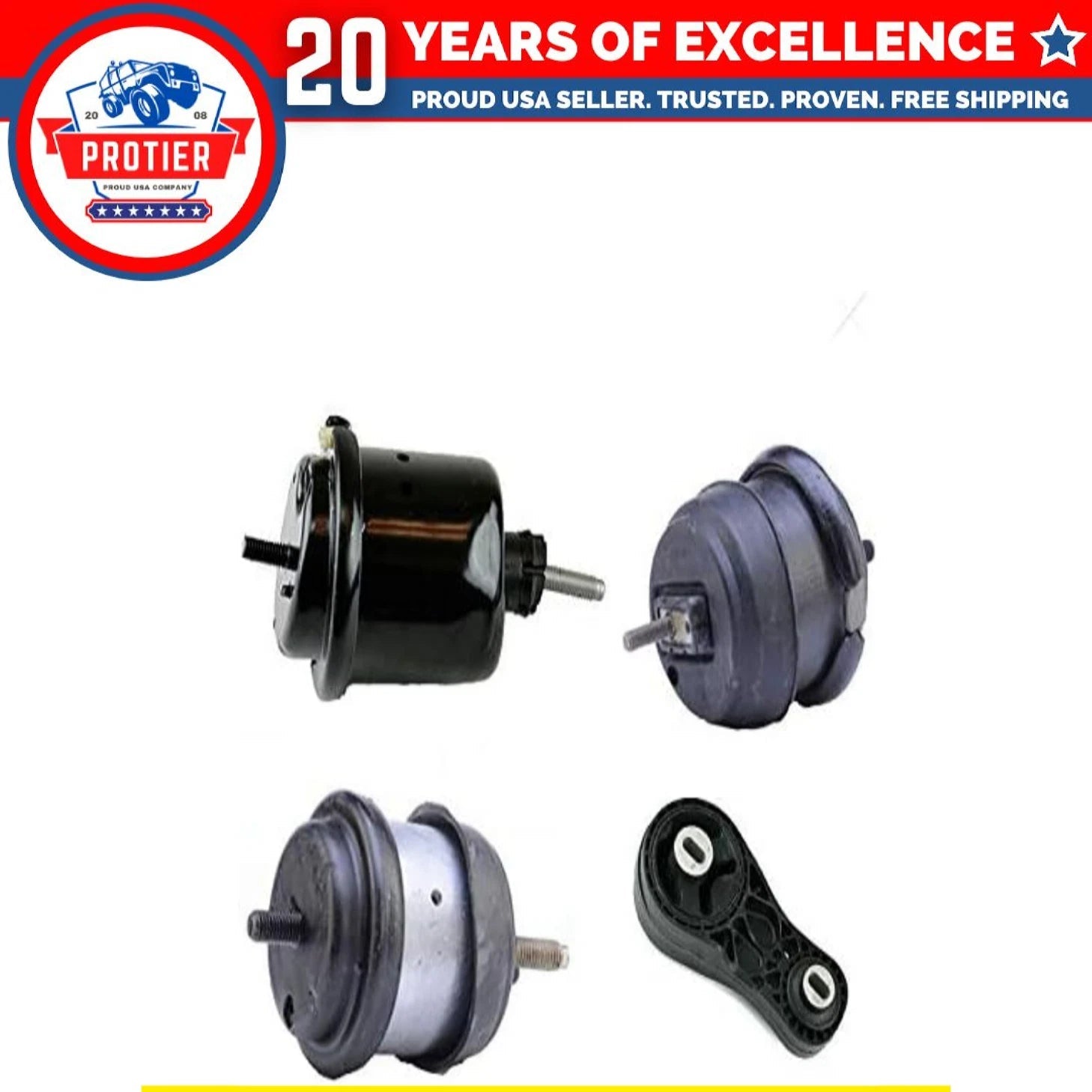 Fits 2009-2017 Buick Enclave/Chevrolet Traverse 3.6L AUTO Motor&Trans Mount 6B93BC-57