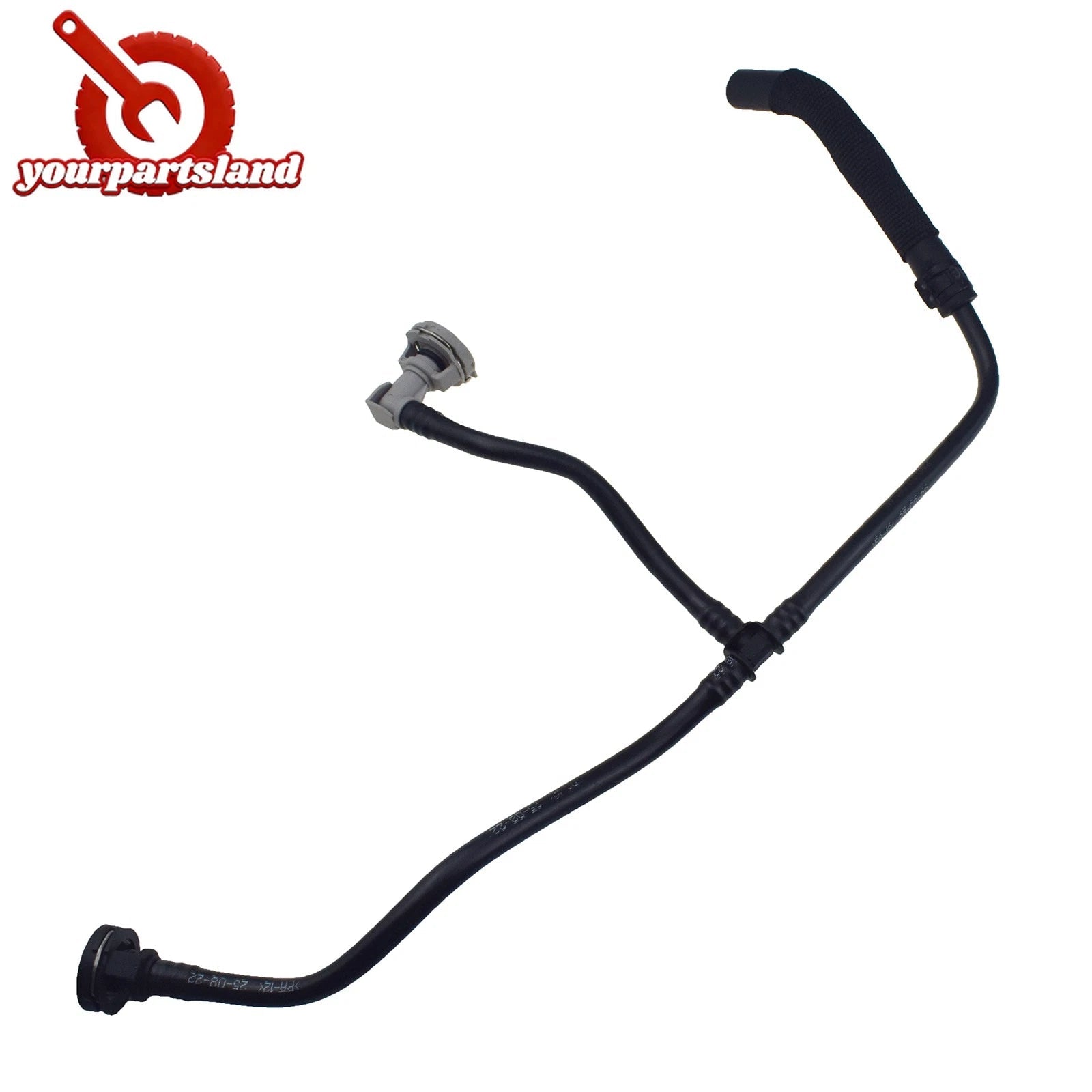 8W0121081AN Radiator Overflow Cooling Breather Tube For AUDI A4 S4 A5 S5 2.0L-L4 6B93BC-57