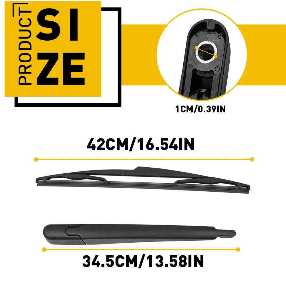 Rear Wiper Arm Blade Fits For 2011-2016 Chrysler Town Country 3.6L 68028437AA 6B93BC-57