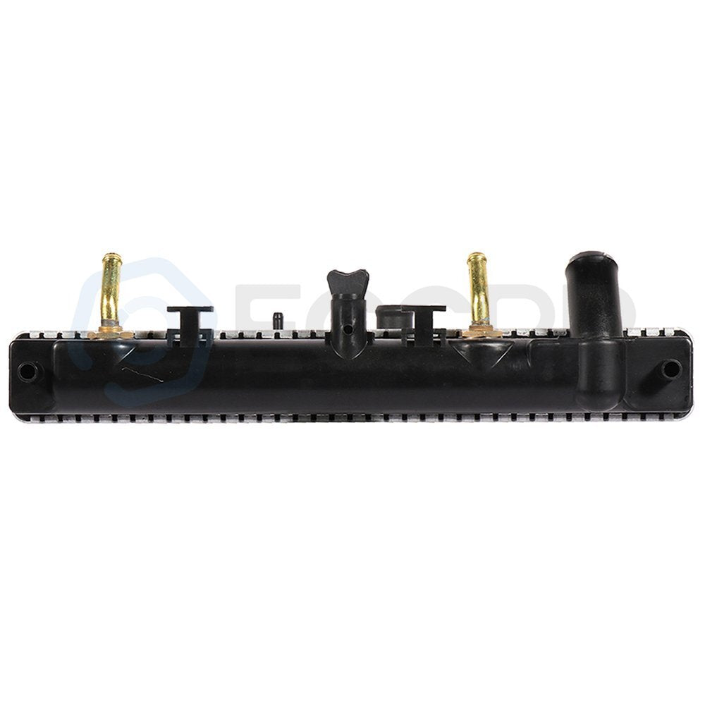 Radiator 1290 with Universal Oil Hose Clamps Kit for 1997-2000 Acura EL KOEEP