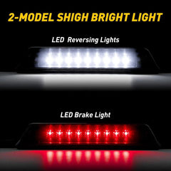 For 2009-2014 Ford F-150 3rd Third Brake Light LED Smoke Rear Reverse Cargo Lamp 6B93BC-57