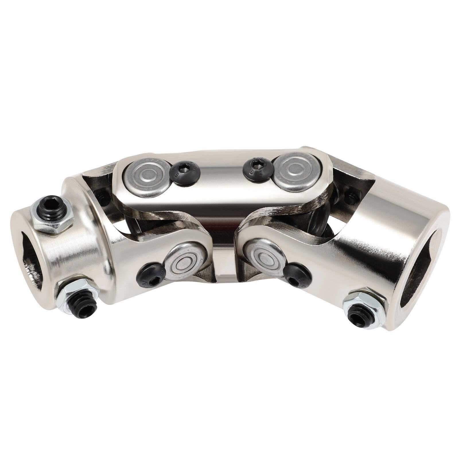 1" DD X 3/4" DD Double Steering U-Joint Chrome Universal Steering U Joint Shaft 6B93BC-57