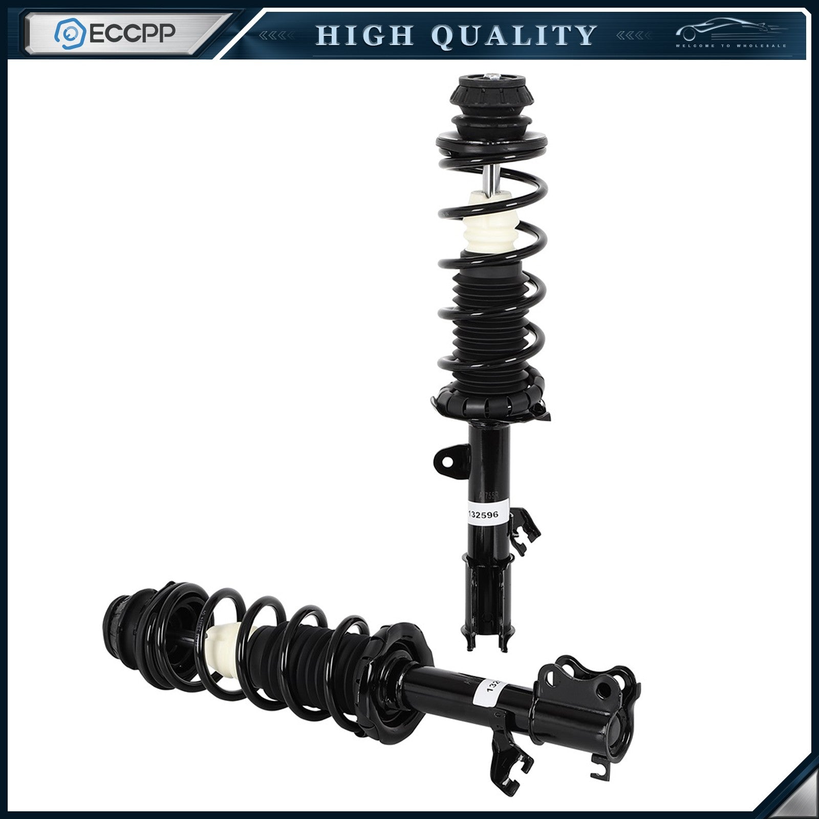 Front Spring Struts Rear Shock Absorbers Suspension Kit For Nissan Versa Note 6B93BC-57