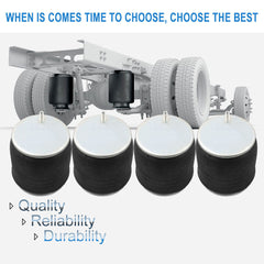 4PCS W01-358-9270 Air Suspension Bag Spring For Goodyear 1R13-119 ContiTech 6B93BC-57
