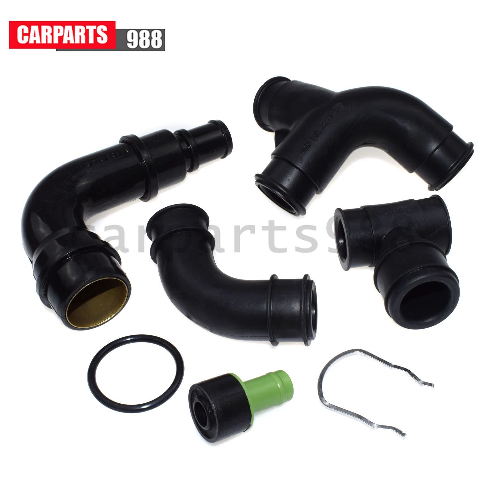 Crankcase Breather Hose Set For Audi A4 Quattro VW Beetle Passat 1.8T 06A103213F 6B93BC-57