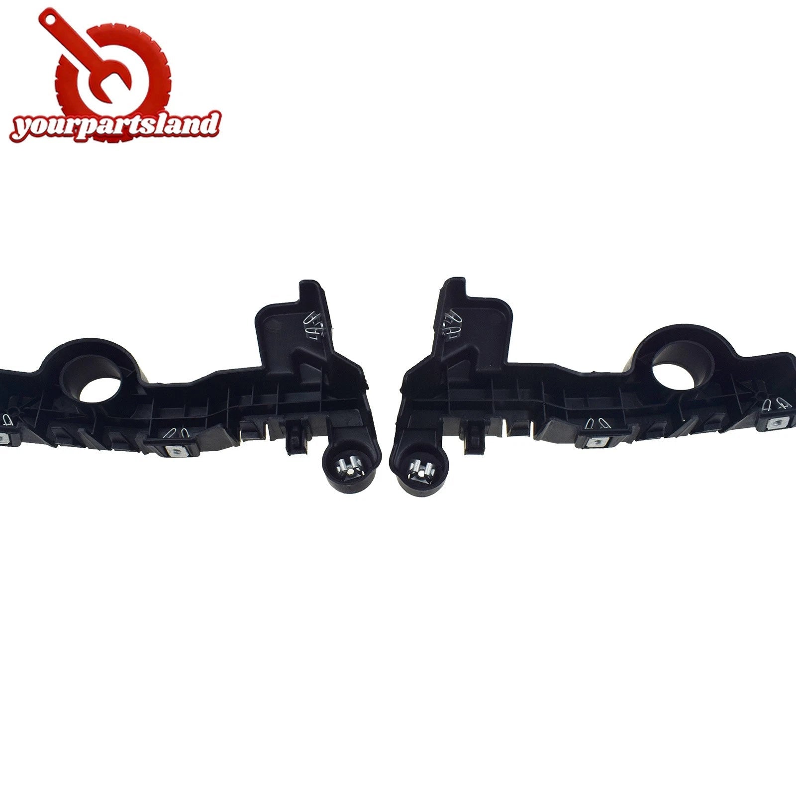For GMC Sierra 1500 2019-2023 Front Pair Bumper Fascia Guide 23388662 23388663 6B93BC-57