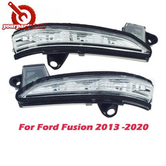 Side Mirror Indicator Turn Signal Lamp LED Light LH RH For Ford Fusion 2013-2020 6B93BC-57
