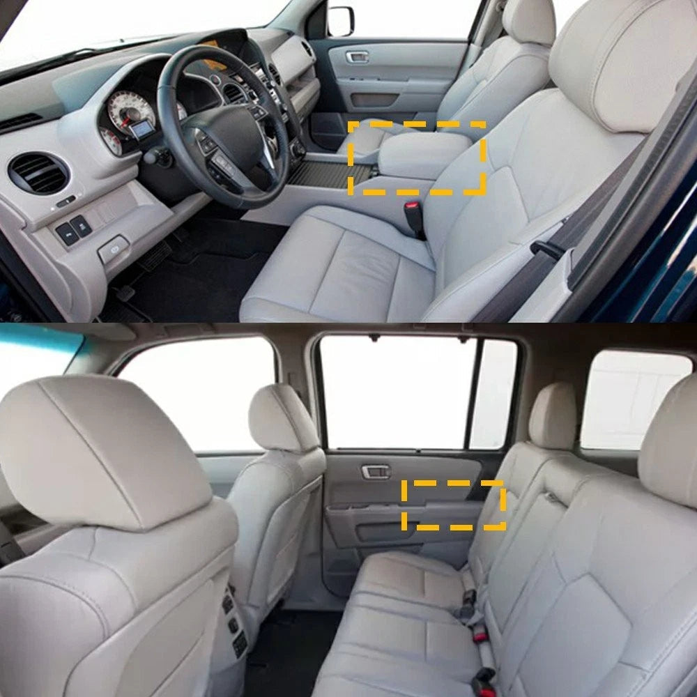 For Honda Pilot 2009-2015 Front Door Rear Armrest Center Console Lid Cover EOA 6B93BC-57