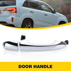 Outside Rear Passenger Right Door Handle For 2011-2015 Kia Sorento Chrome EOA 6B93BC-57