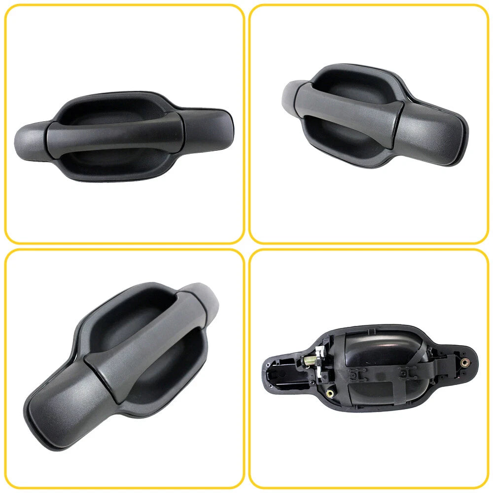 Exterior RH Rear Door Handle Black for 2004-2012 Chevrolet Colorado GMC Canyon A 6B93BC-57
