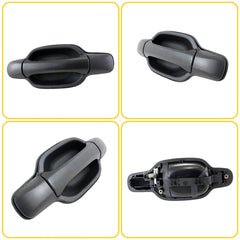 Exterior RH Rear Door Handle Black for 2004-2012 Chevrolet Colorado GMC Canyon A 6B93BC-57