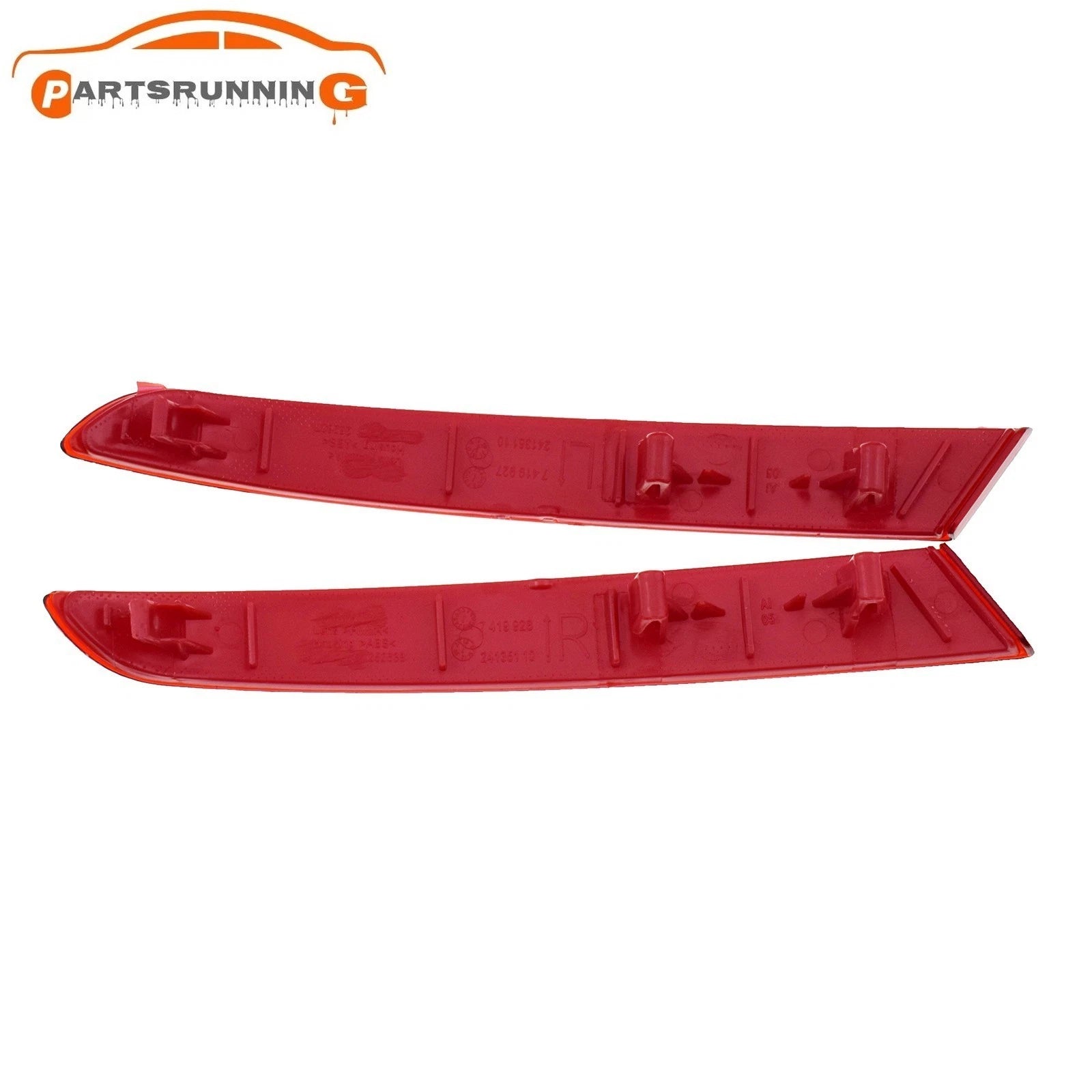 Set of 2 Rear Bumper Reflectors LH&RH For BMW X3 2018-21 63147419928,63147419927 6B93BC-57