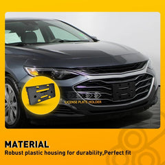 Front License Plate Frame Holder Bracket For 2019-2023 Chevrolet Malibu LS LT EA 6B93BC-57