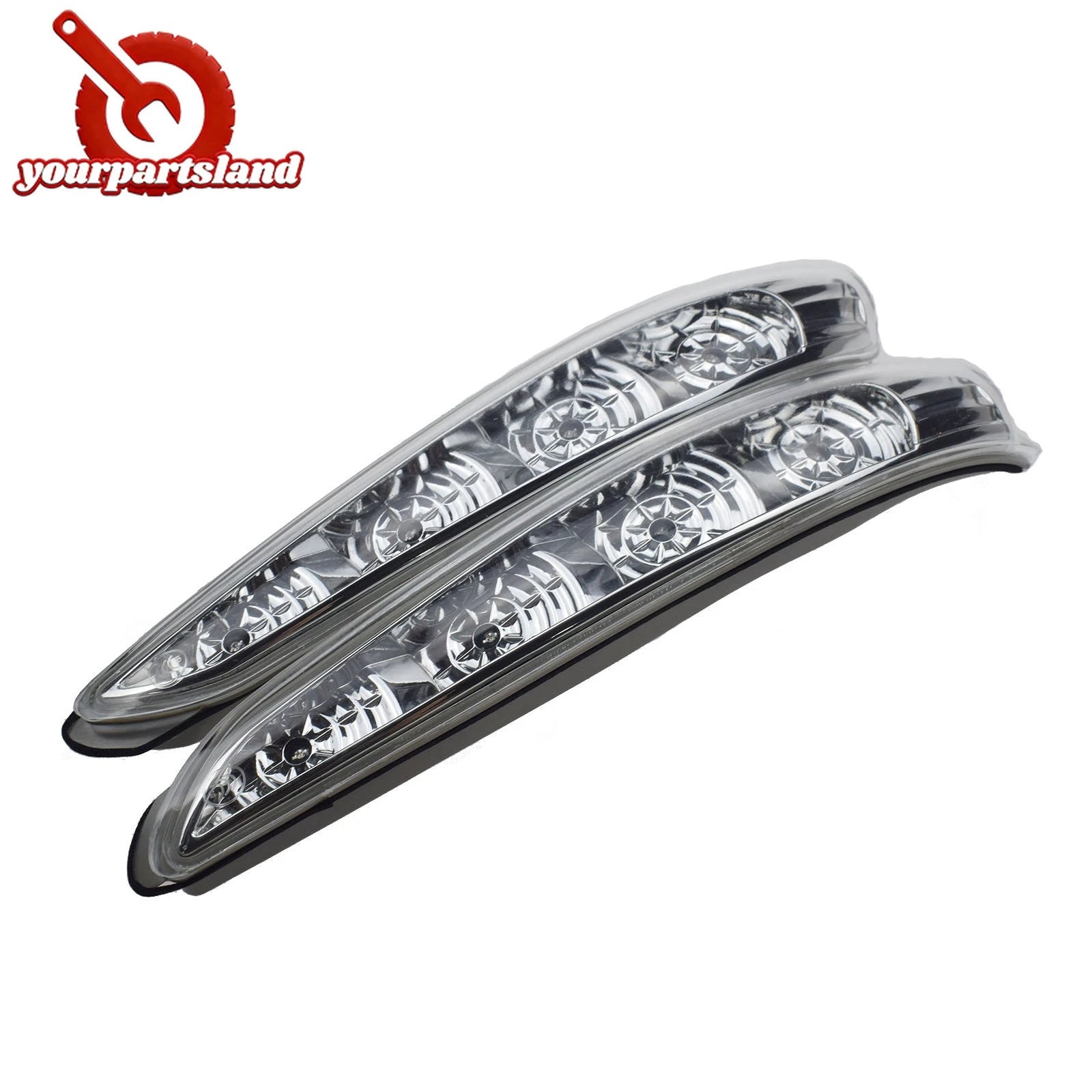 Pair Left Right Turn Signal Mirror Light For Hyundai Sonata 2010-2015 876144Q000 6B93BC-57