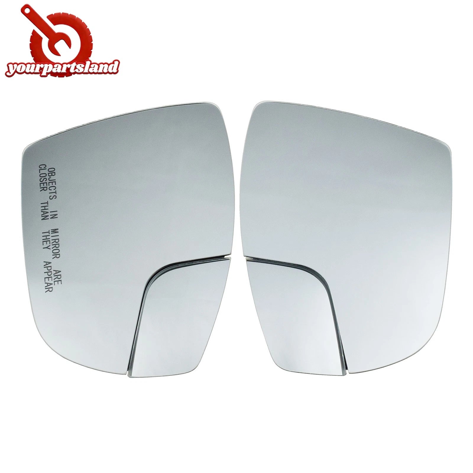 Pair Mirror Glass For 2012-18 Ford Focus 2.0 Non-Heated CM5Z17K707E,CM5Z17K707F 6B93BC-57