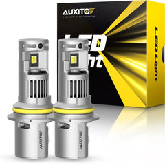 AUXITO 9007 LED High Low Headlight KIT Bulbs 24000LM Brightness Q16 ERROR FREE AUXITO