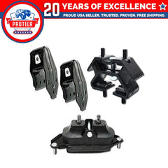 Fits 2006-2011 Chevrolet Impala/2006-2007 Monte Carlo 3.5L Motor&Trans Mount 4pc 6B93BC-57