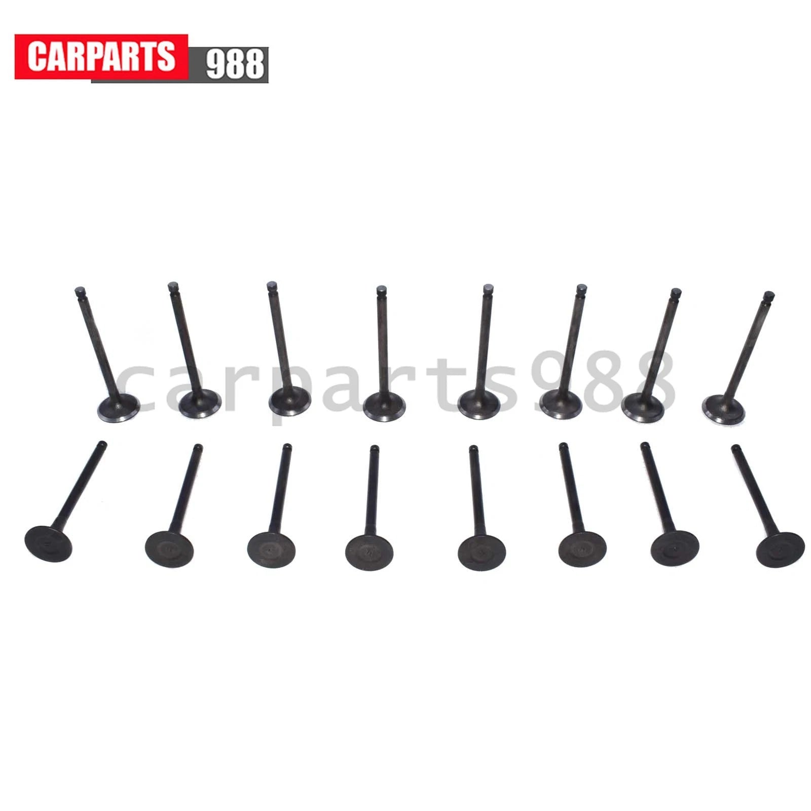 16Pcs Intake & Exhaust Valve Kit For Hyundai Elantra Kia Soul 2.0L 22212-23600 6B93BC-57