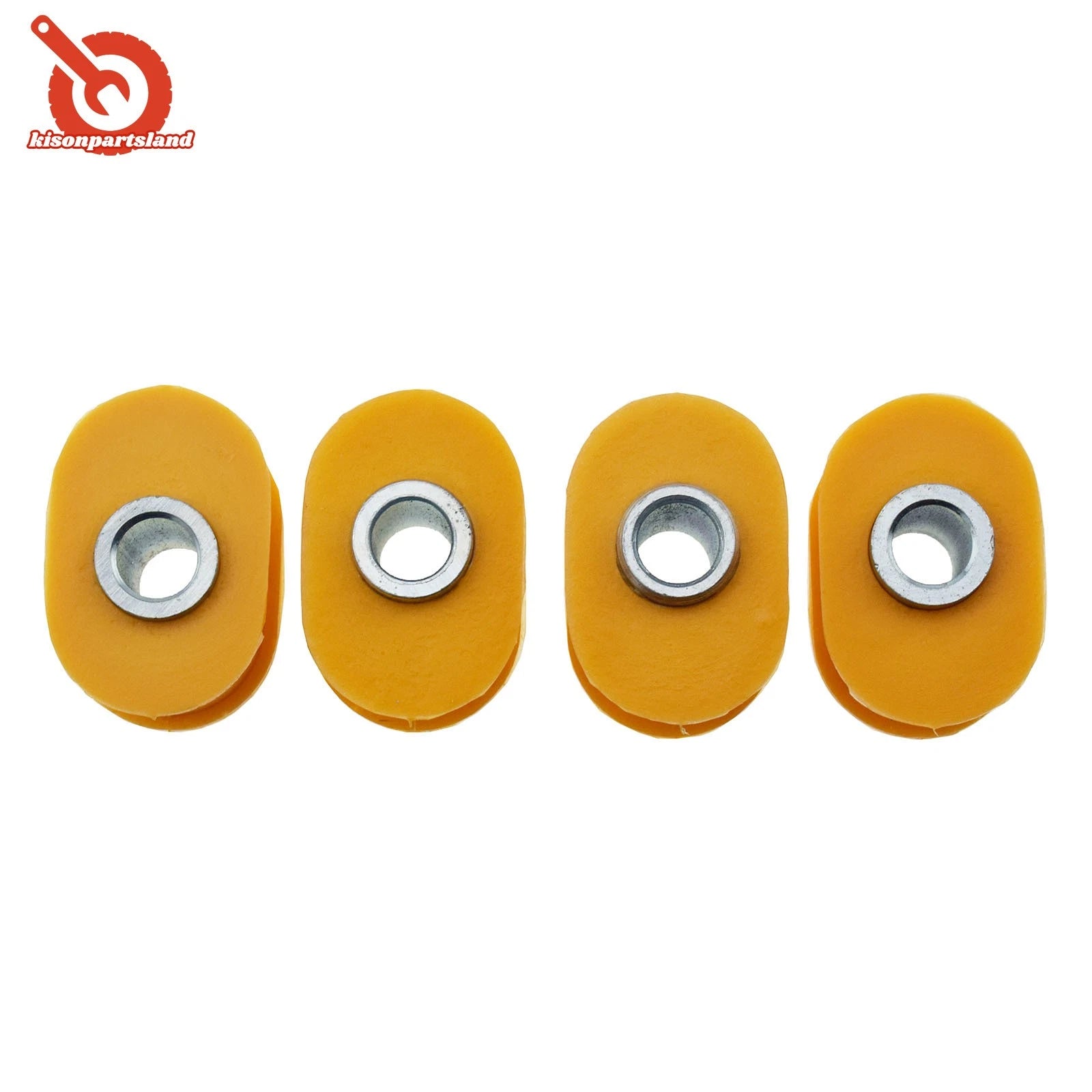 4PCS Door Brake Hinge Check Strap Rubber Bushes For BMW E65 E66 745i 51217112444 6B93BC-57