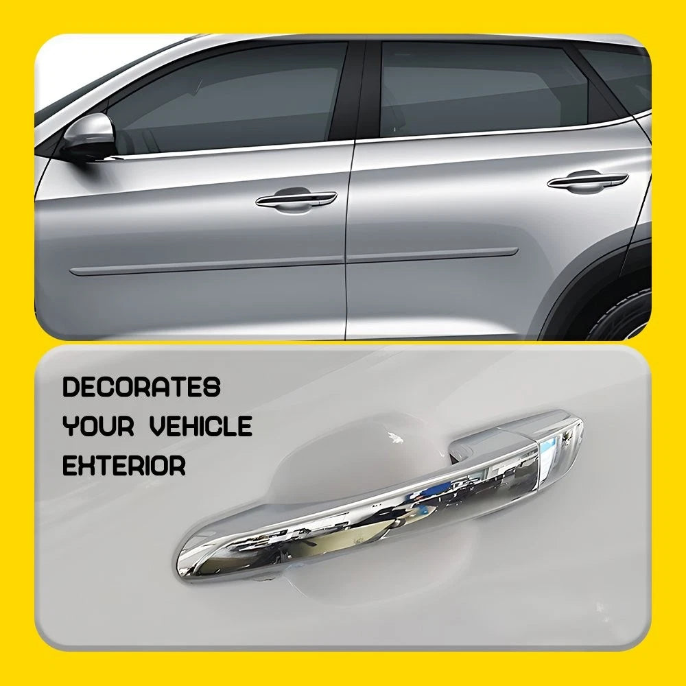 ABS Exterior Door Handle Cover Trim For 2016-2021 Hyundai Tucson Chrome Look EOA 6B93BC-57