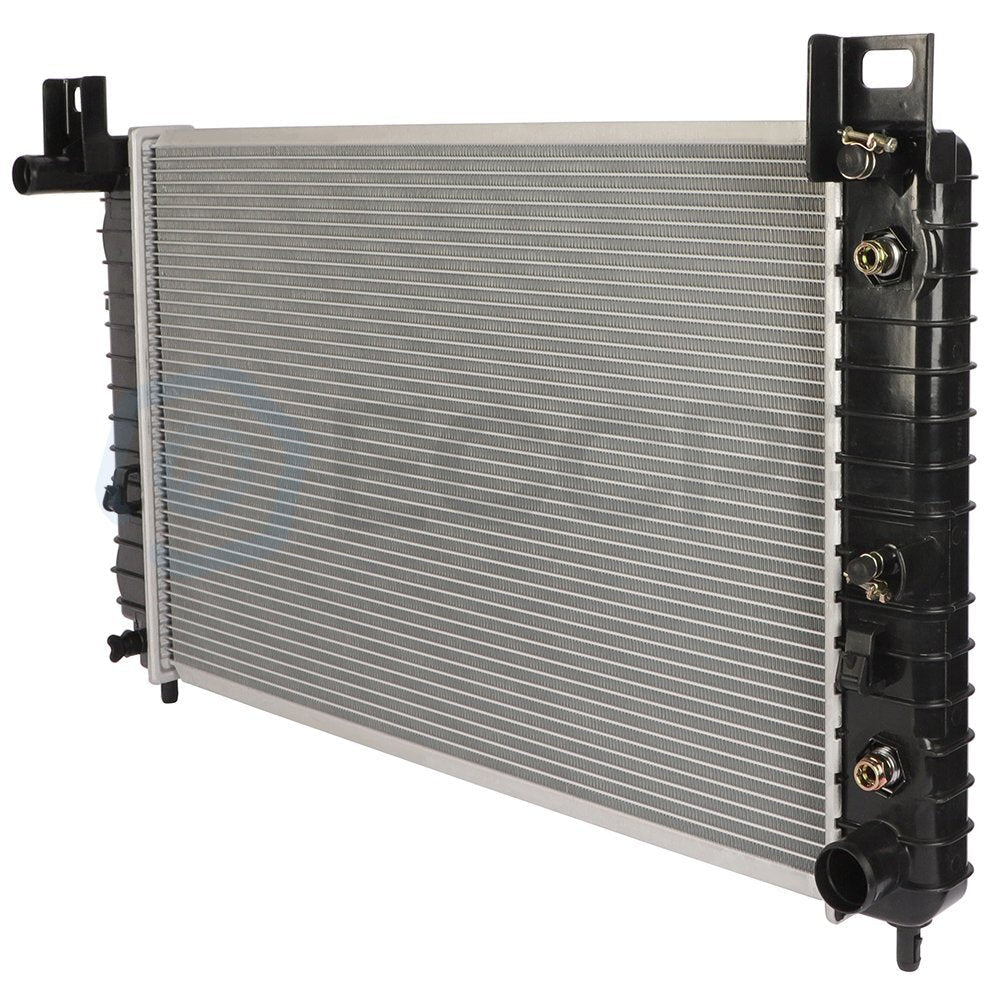 Aluminum Radiator & Condenser Cooling Kit For 02-04 CadillEscalade GMC Yukon 6B93BC-57