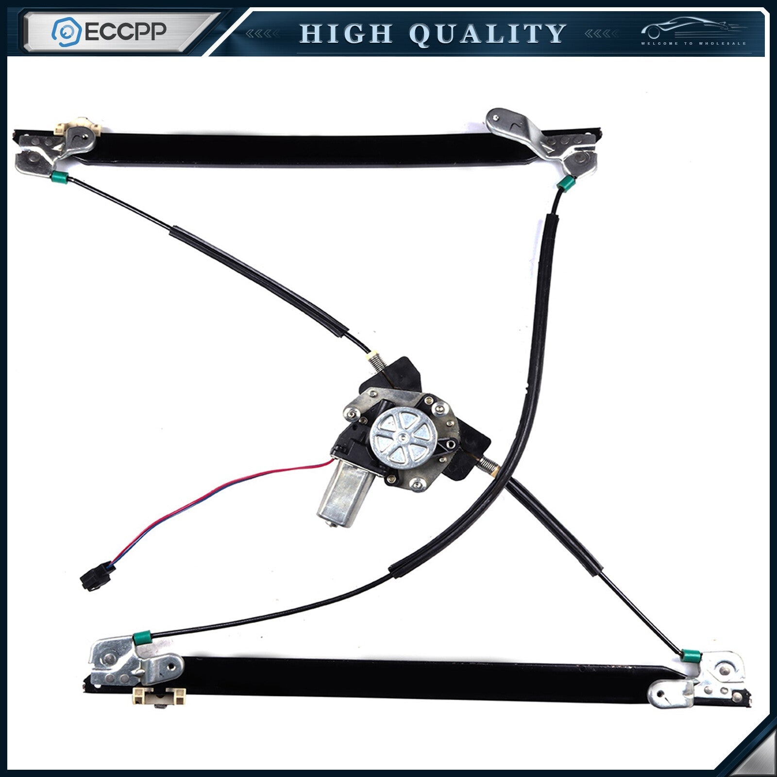For 2001-03 Chrysler Town Country Front Right Power Window Regulator With Motor 6B93BC-57