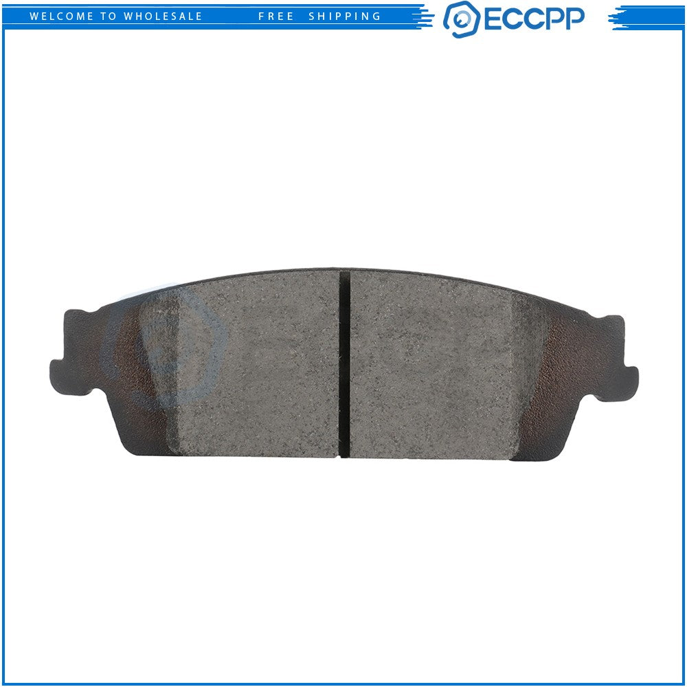 Front and Rear Performance Ceramic Brake Pads Kit for Chevy Silverado 1500 5.3L 6B93BC-57