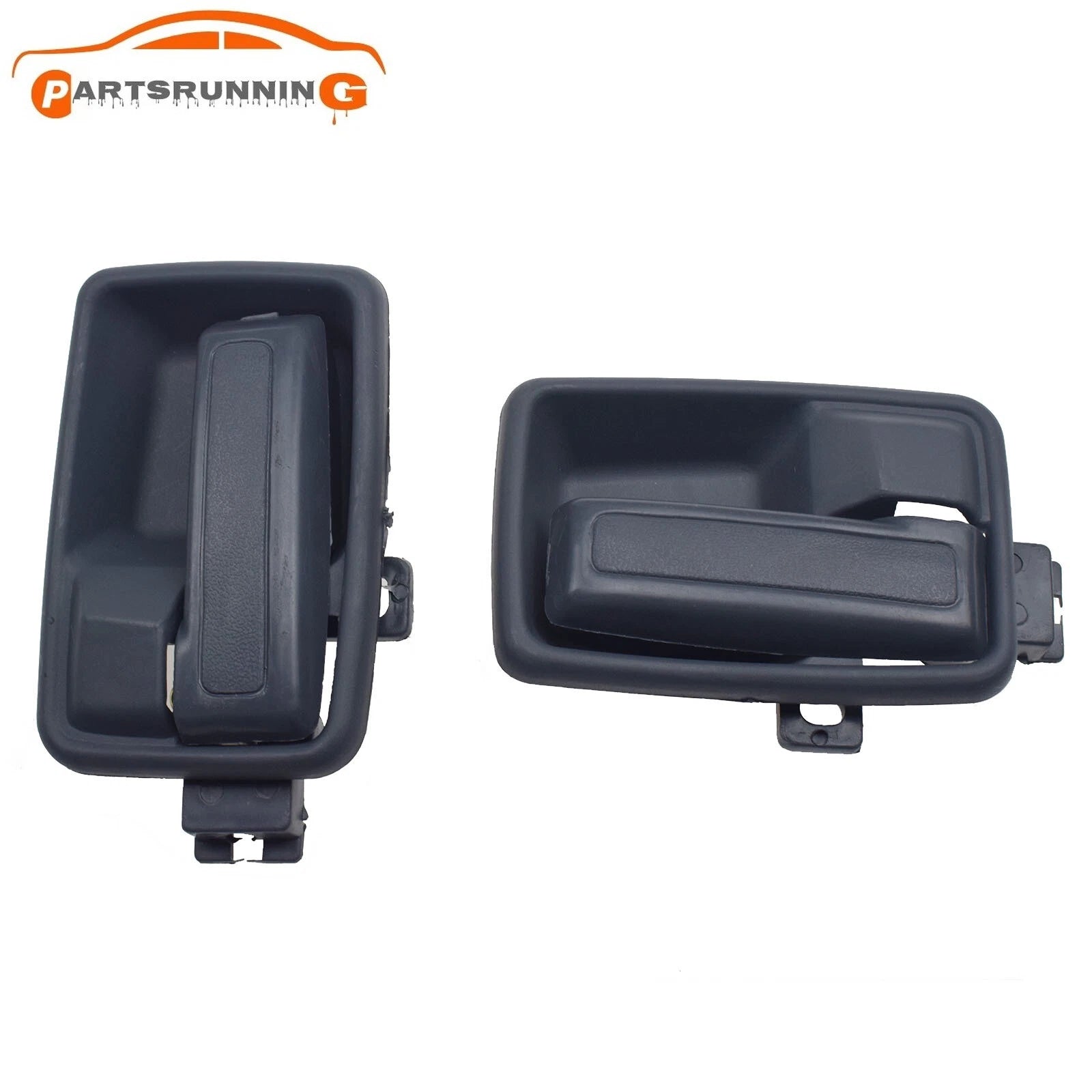 LEFT & RIGHT Inner Door Handle Grey For Isuzu 1988-1995 PICKUP 1984-1991 Trooper 6B93BC-57
