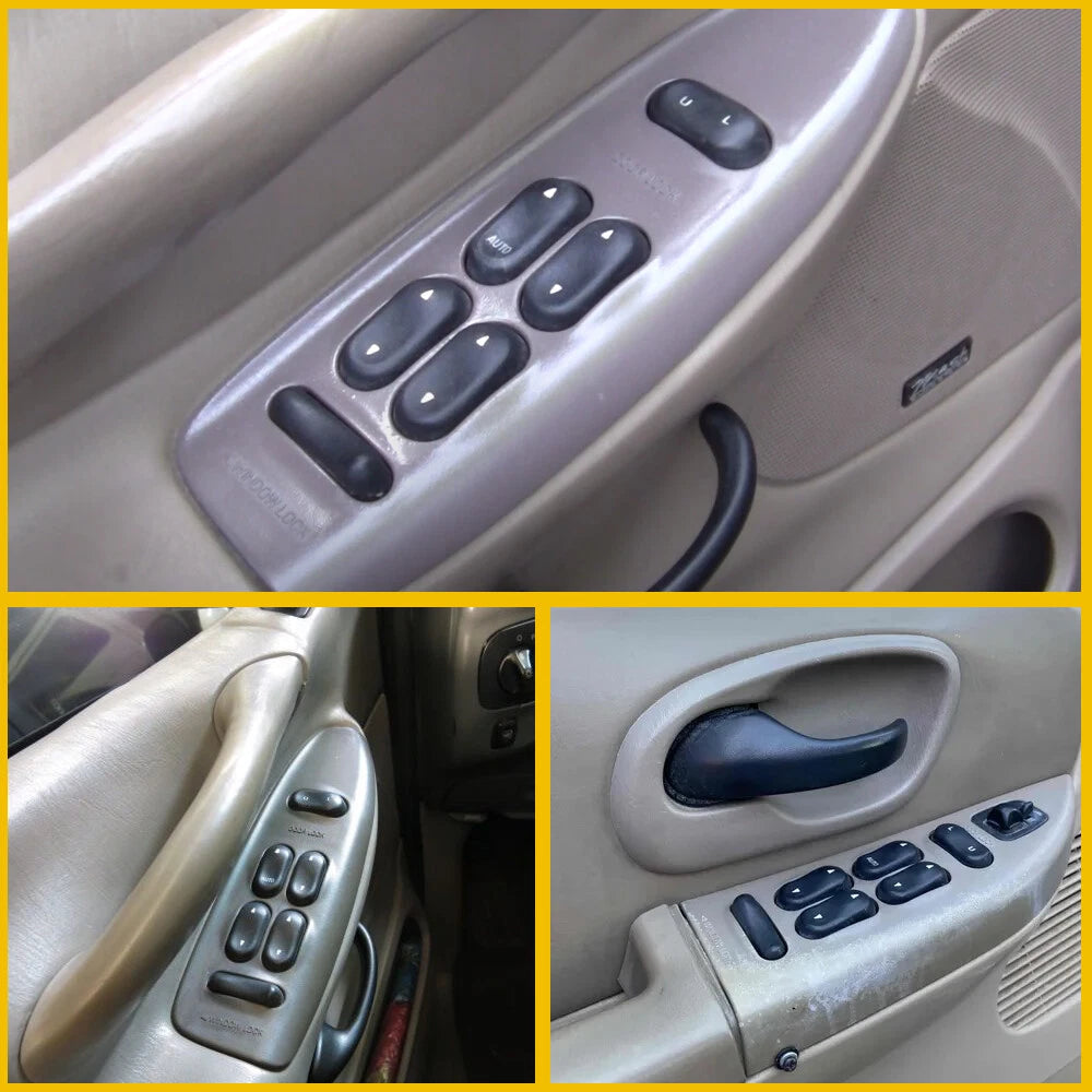 For 97-02 Ford Expedition Excursion LH Driver Power Window Switch F6DZ14529AA EA 6B93BC-57