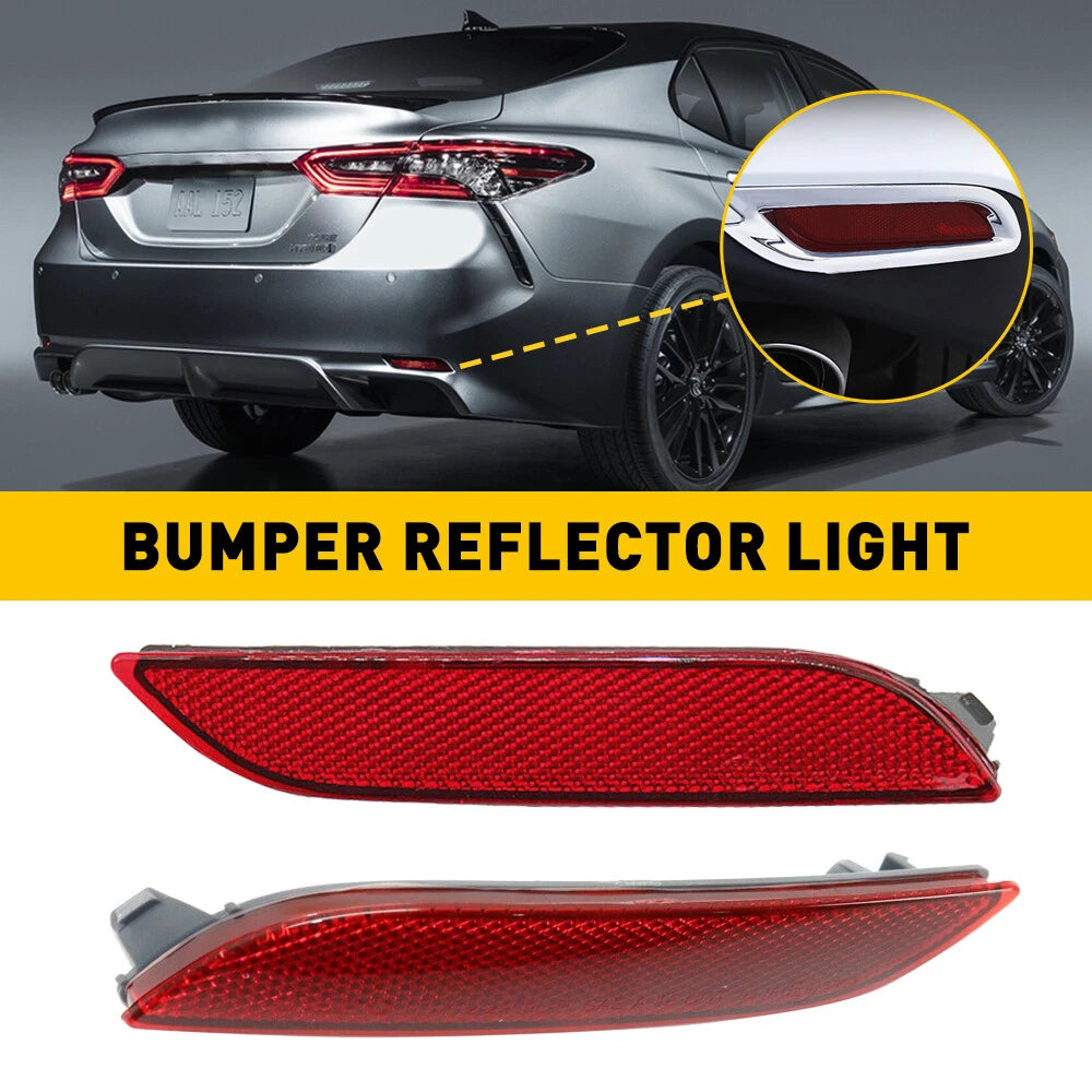 For 2018-2022 Sequential Camry Toyota Reflector LED Signal Lights Brake Fog Lamp 6B93BC-57