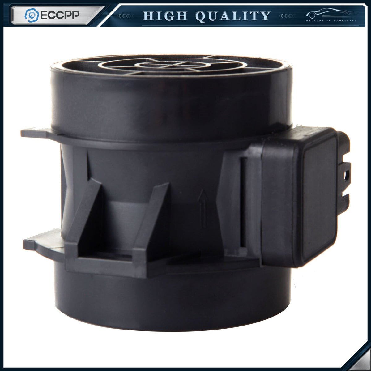 Mass Air Flow Meter Sensor MAF For 2002-2006 BMW 325 2.5L 5 pin 13627566984 6B93BC-57