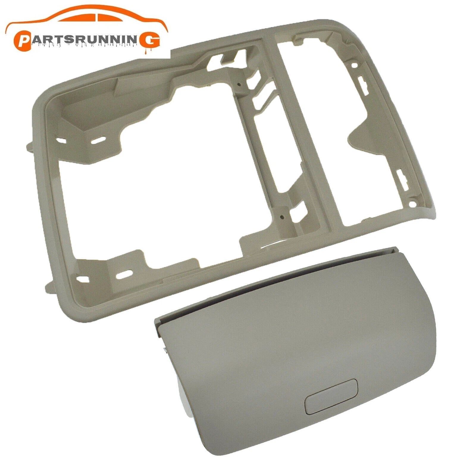 Beige Sun Glasses Case Holder Storage Box &Frame For VW Tiguan Golf MK5 Jetta 5 6B93BC-57