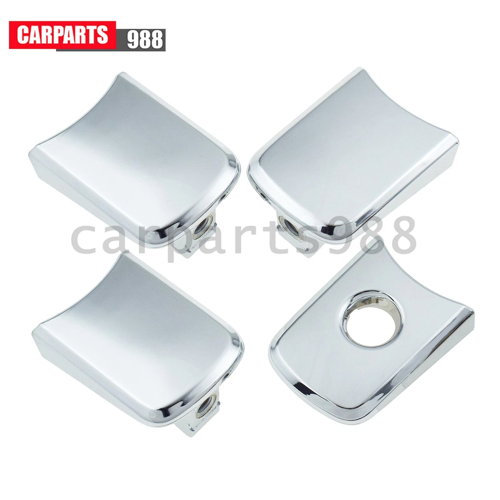 Outside Door Handle Cover Chrome Front /Rear LH /RH for 2008-2013 Nissan X-Trail 6B93BC-57