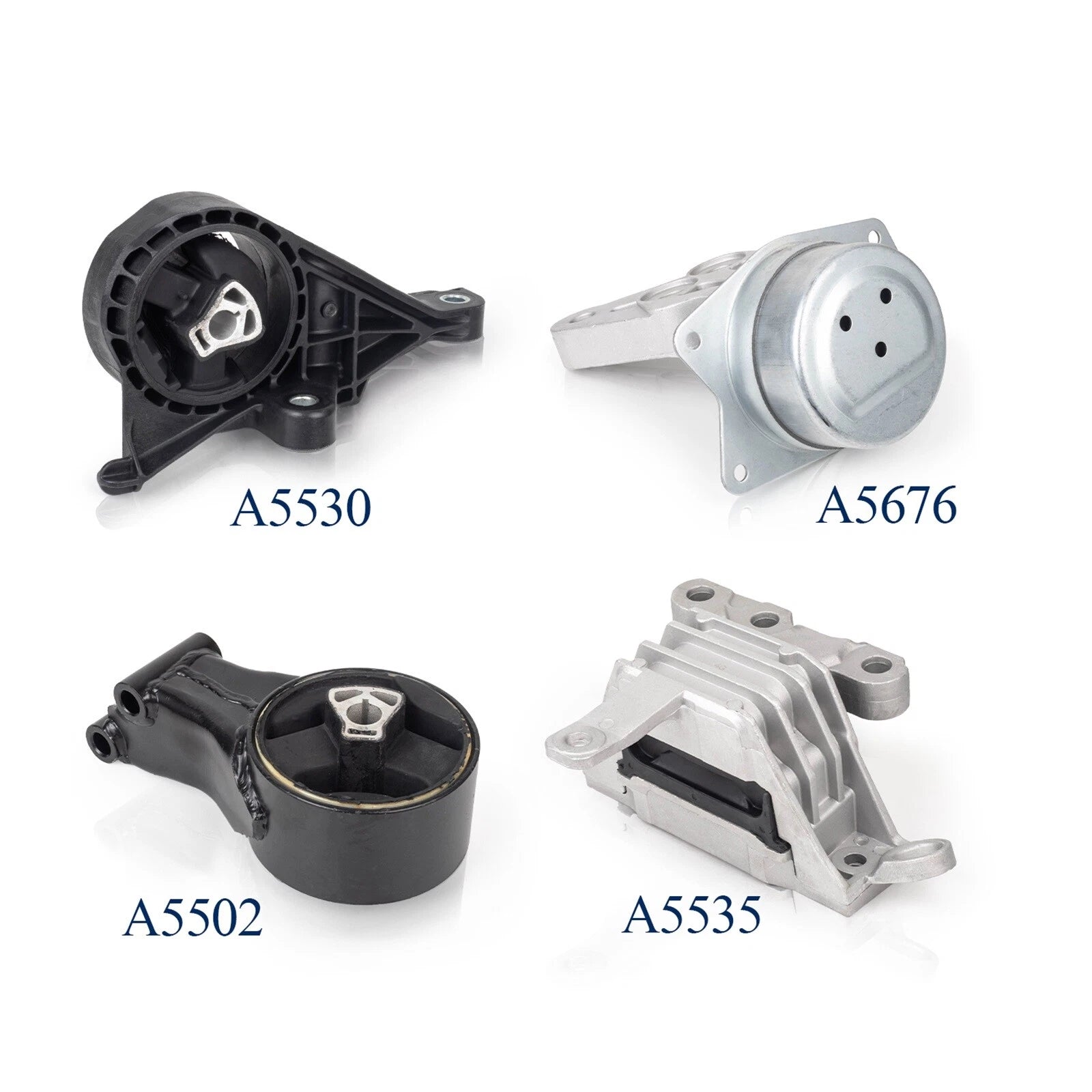 Engine Mount Set compatible with Buick 2010-2016 LaCrosse V6 3.6L 6B93BC-57