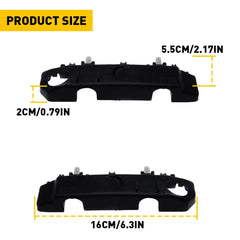 2pcs Bumper Bracket For 2014-18 Kia Forte Forte5 Forte Koup Cover Reinforcement 6B93BC-57