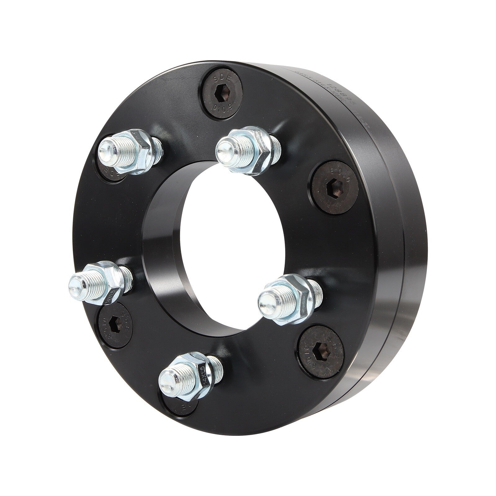 4Pcs 2" 6x5.5 to 5x4.5 Wheel Adapters 14x1.5 For Chevy Convert to Mustang Wheels 6B93BC-57