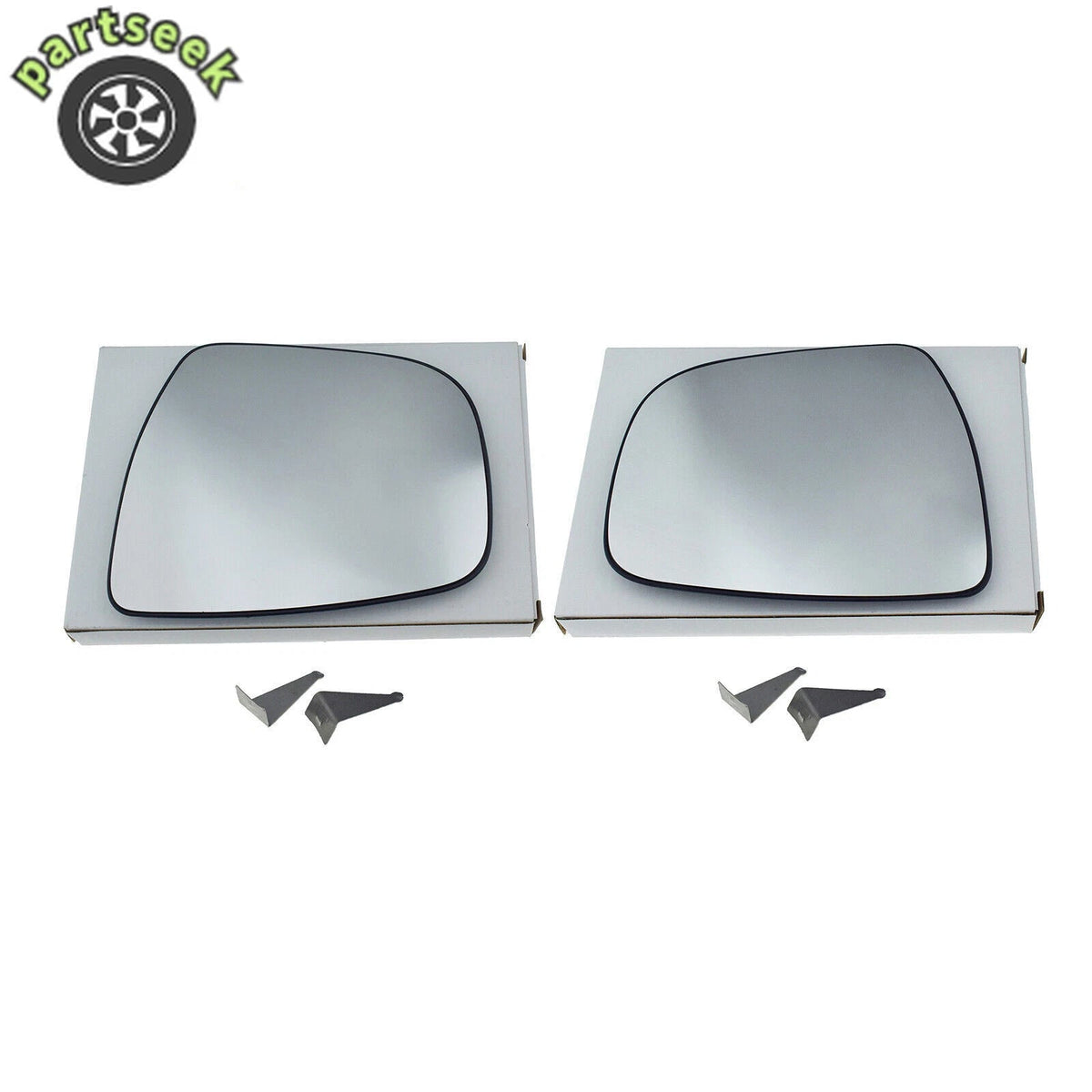 LH + RH Mirror Glass Heated For 14-20 Nissan Rogue 15-23 Murano 17-20 Pathfinder 6B93BC-57