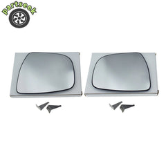 LH + RH Mirror Glass Heated For 14-20 Nissan Rogue 15-23 Murano 17-20 Pathfinder 6B93BC-57