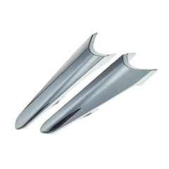 Pair Left Right Fog Light Trim Chrome For 2017-18 Mazda 3 B63C50C12 B63C50C22 6B93BC-57