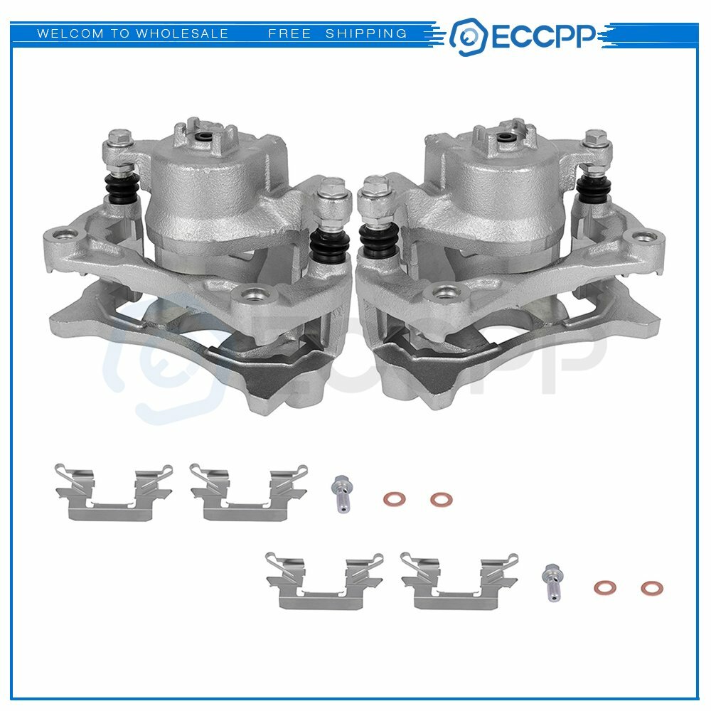Front Brake Calipers 2Pcs For 2013-2019 Nissan Altima 2014-2017 Nissan Leaf