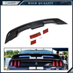 ABS Rear Spoiler For 2015-UP Ford Mustang GT500 Style Glossy Black 6B93BC-57