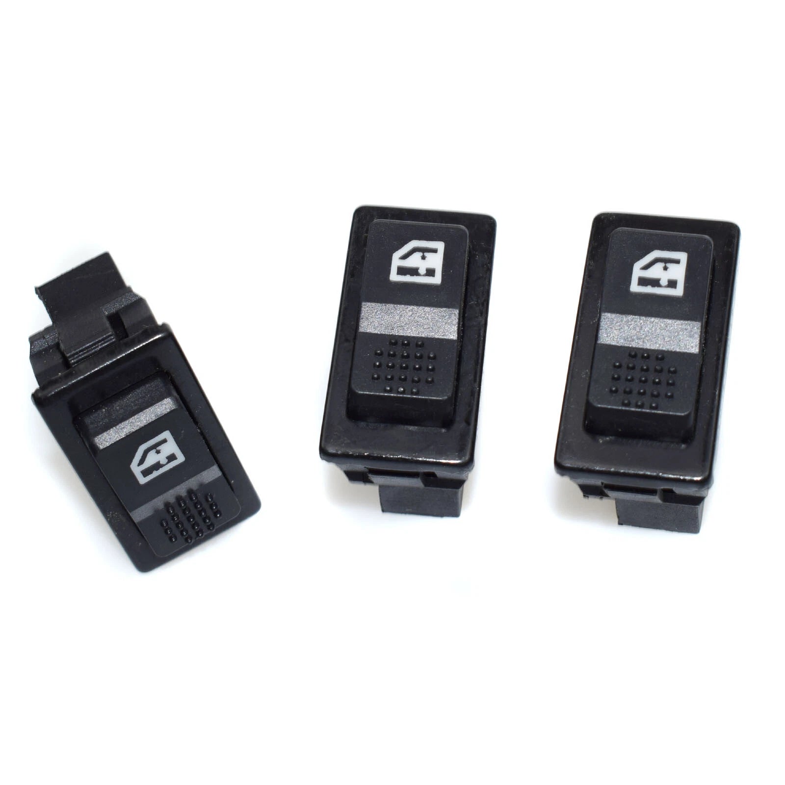 3 Pcs 5 Pins Auto Car Power Window Switch Button fits Universal DC 12V 20A 6B93BC-57