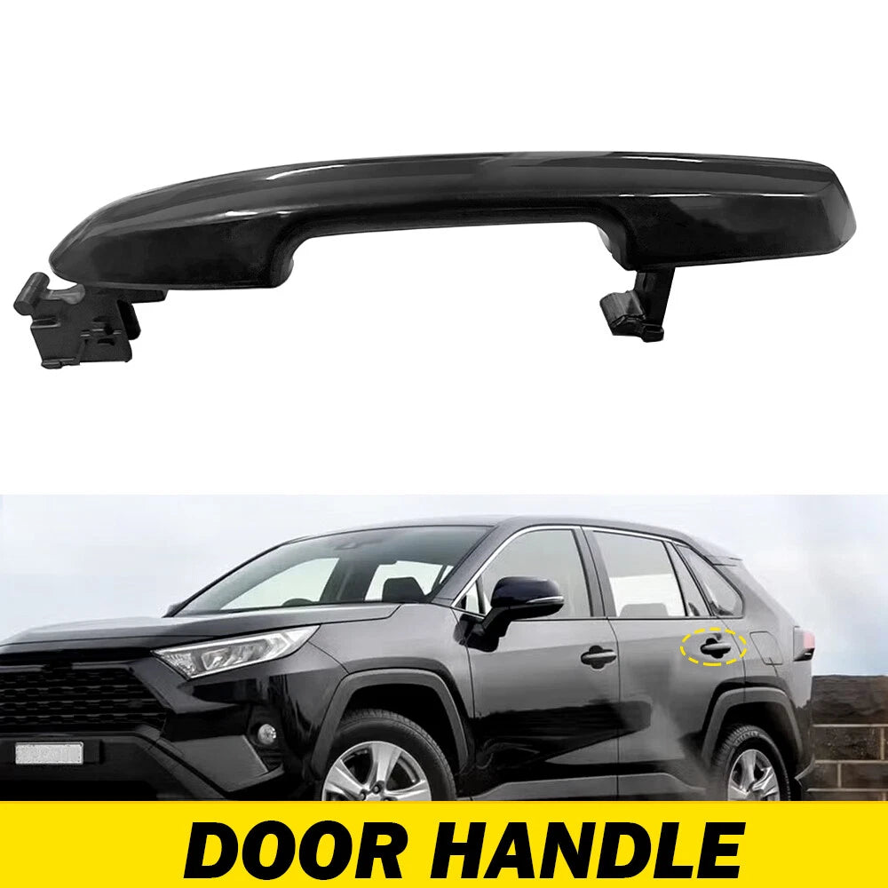Rear Driver Passenger Textured Exterior Door Handle for Toyota Rav4 2017-2023 EA 6B93BC-57