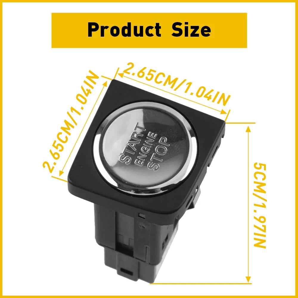 Car Start Engine Stop Push Switch Button For VW Jetta 2011-2017 EOA 6B93BC-57