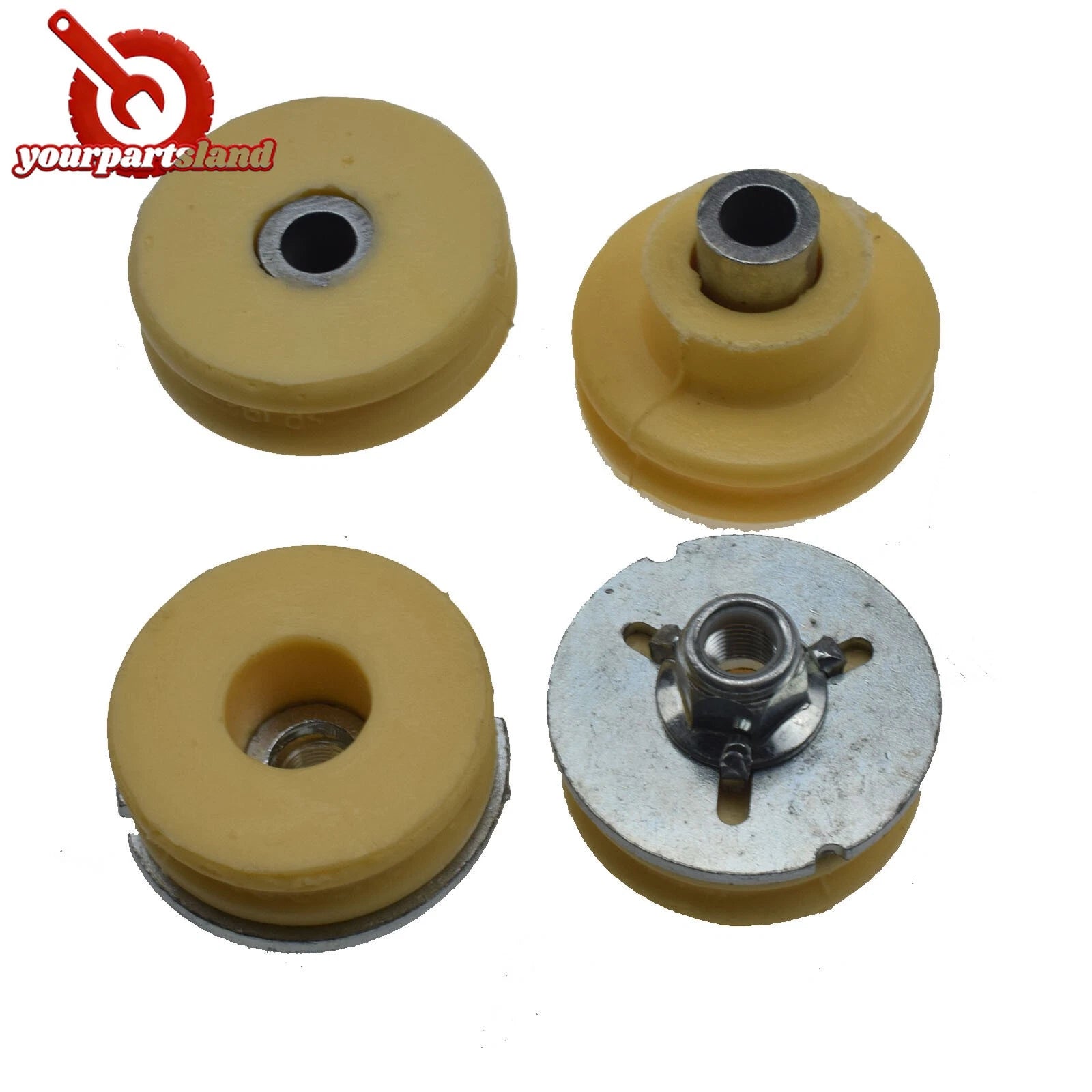 4PC For BMW E90 E92 E82 E87 128i Rear Shock Mount Mounts Lower Upper 33506771737 6B93BC-57
